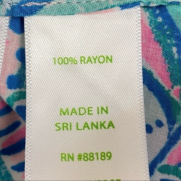 Lilly Pulitzer Willa Flounce Sleeve Top Size XXS - Picture 12 of 13